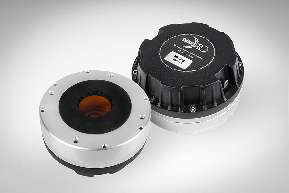 FaitalPRO HF1460 - 1.4 inch compression driver - Carbon Fiber Dome Diaphragm