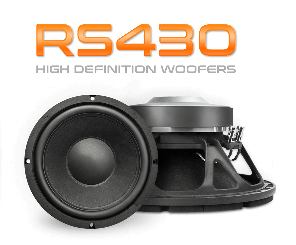 RS430・5" HIGH DEFINITION WOOFERS by FaitalPRO