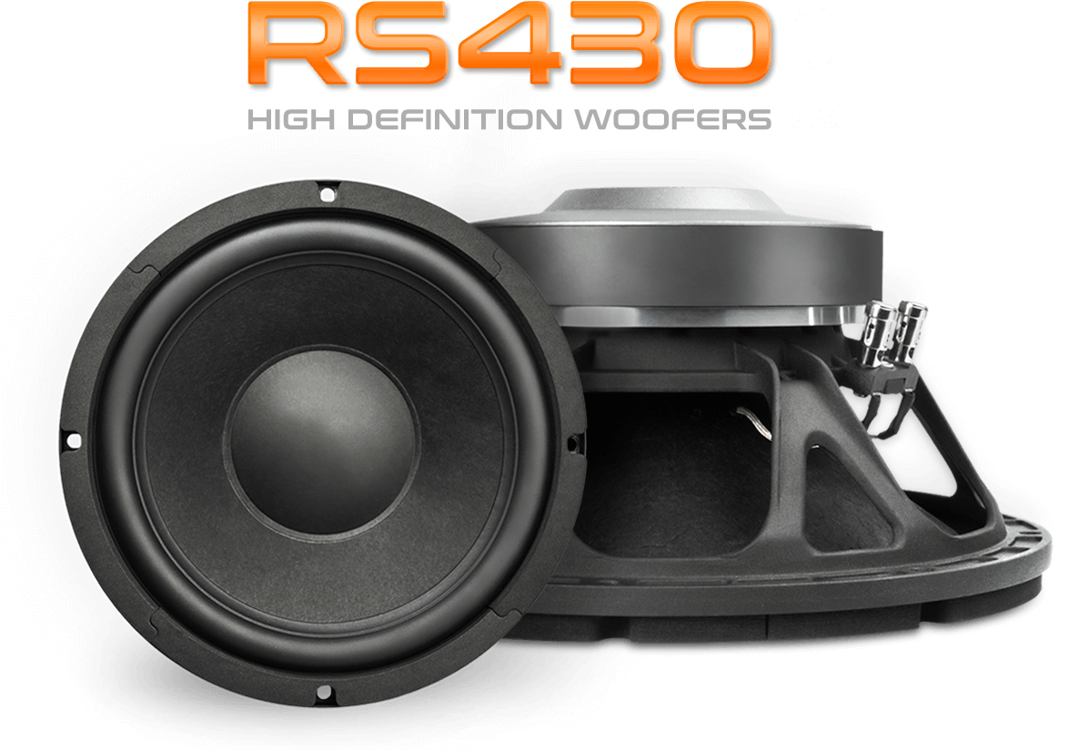 RS430・5" HIGH DEFINITION WOOFERS by FaitalPRO